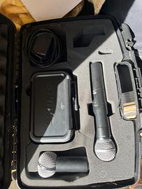 Shure sm 58 radio microfono pgx2