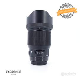 Sigma 85 f/1.4 DG ART (Canon) Usato (G203)