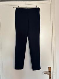 Pantaloni eleganti a sigaretta blu