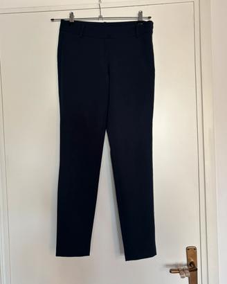 Pantaloni eleganti a sigaretta blu