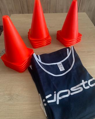 Pettorine allenamento + coni