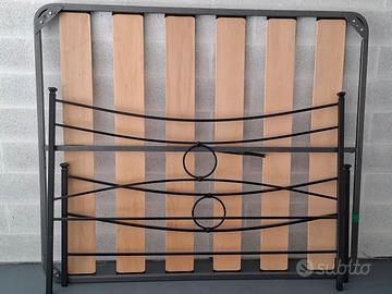 Letto in ferro battuto e rete EminFlex
