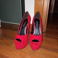 Scarpe Tacco rosse 37