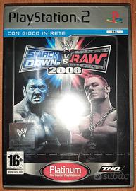 SmackDown VS Raw 2006 ps2 Playstation 2 originale