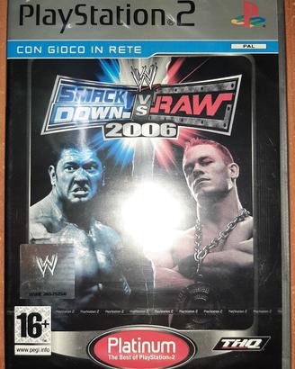 SmackDown VS Raw 2006 ps2 Playstation 2 originale