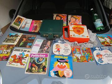 Disco Vinile anni 70 Sandokan/Pollicino