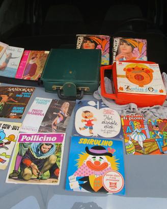 Disco Vinile anni 70 Sandokan/Pollicino