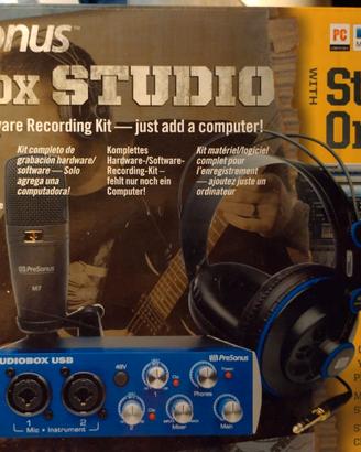 Audio Box PreSonus-studio di registrazione