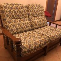 Poltrona Letto Legno Massello G.M. Italia