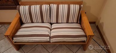 Divanetto in legno vintage