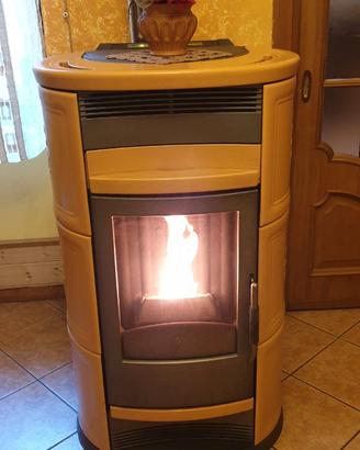 STUFA PELLET EDILKAMIN -SOLEIL- CERAMICA - 13KW