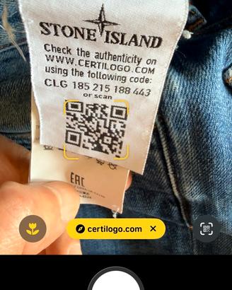 Jeans Stone Island SK30 originali usati pochissimo