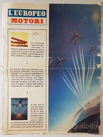 184 - RIVISTA - L'EUROPEO MOTORI - 1967