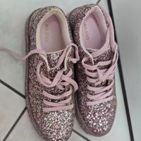 scarpe rosa glitterate di Aldo