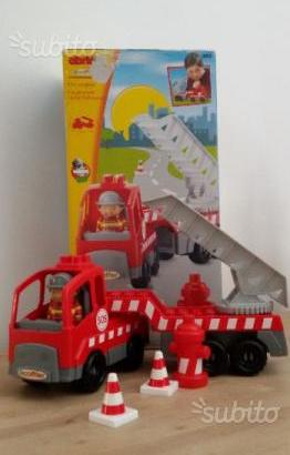Ècoiffier abrick camion dei pompieri