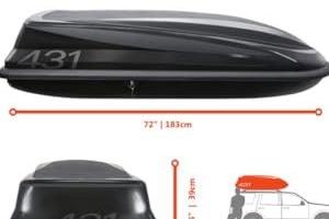 CAM Box Sport 431, Nero, 430 Litri