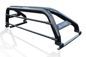 Nissan Navara D40 Roll bar nero protez.cabina