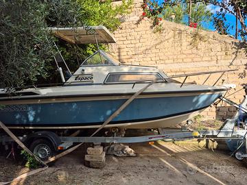 Barca Sessa + 2 Motori + Rimorchio