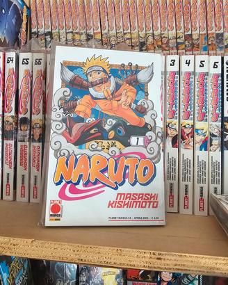 Naruto manga serie nera completa numeri da 1 a 72