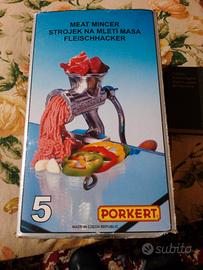 Tritacarne manuale domestico della PORKERT