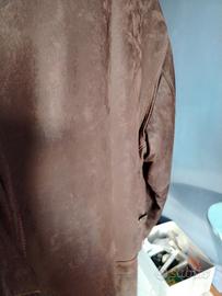 giubbotto da uomo in pelle scamosciata 