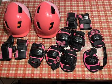 Caschetti caschi BTWIN bici roller bambino bambina