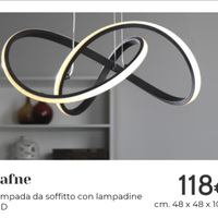 Lampadario led moderno