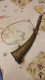 Tromba/corno da segnale in ottone