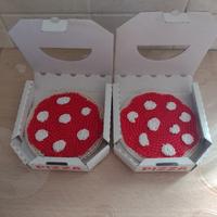 pizza margherita uncinetto 