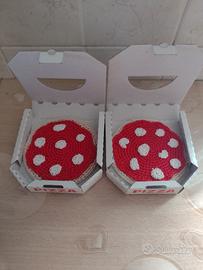 pizza margherita uncinetto 