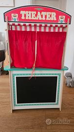 Teatrino delle marionette + negozio