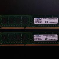 RAM Crucial 4GB DDR3-1600 UDIMM