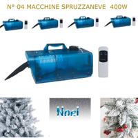 4 Macchine spruzza neve 400w