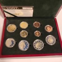 Serie divisionale Lussemburgo 2007 proof 