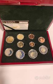 Serie divisionale Lussemburgo 2007 proof 