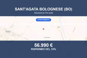 Immobile in asta di 86 m² con box auto a Sant'Agat