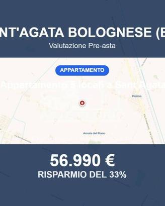 Immobile in asta di 86 m² con box auto a Sant'Agat