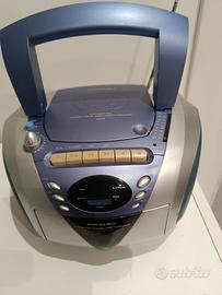 Radio Recorder con CD player portatile 