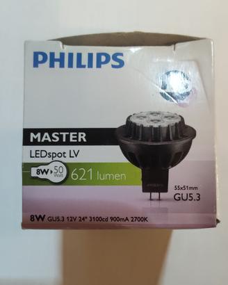 Lampadina Philips Master LEDspot LV MR16 24° LED