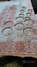Servizio Bicchieri Vintage CRISTALDEKOR vintage