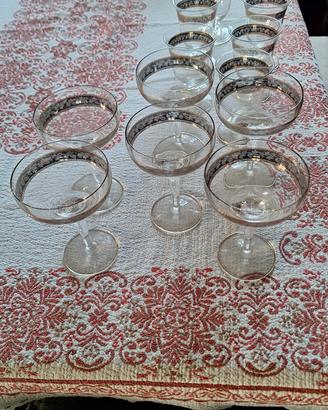 Servizio Bicchieri Vintage CRISTALDEKOR vintage