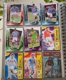 Lotto cards napoli calciatori panini