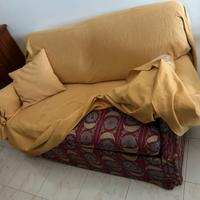 2 divani, 1 letto