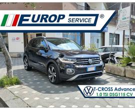 Volkswagen T-Cross 1.0 TSI ADVANCED 115CV DSG