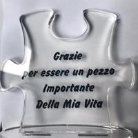 Targa con dedica