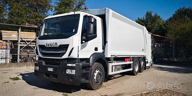 Iveco Stralis 330, compattatore per rifiuti Farid