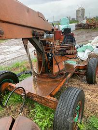 Scavatore paker caricatore botte diserbo