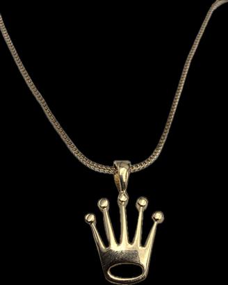CIONDOLO ORO stile ROLEX