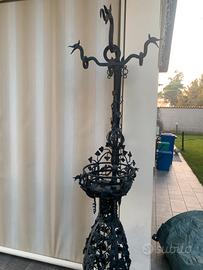 Portavaso ferro battuto