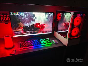 PC GAMING EDITING CON ACCESSORI LEGGI INFO 